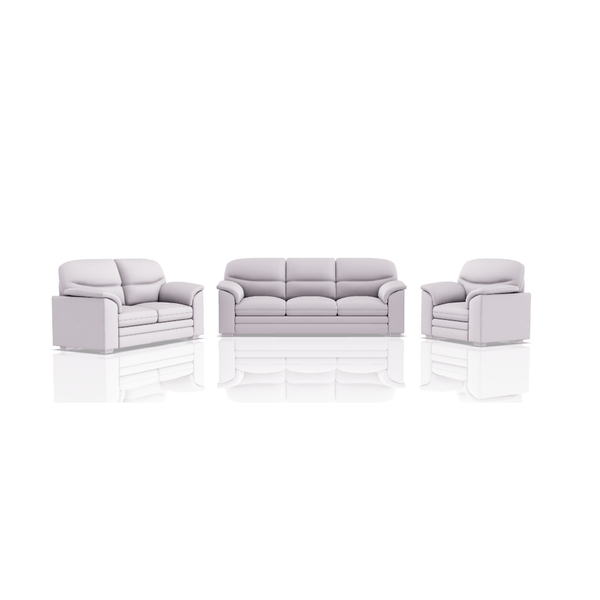 SOFA SANDERS PRANNA 3C 2C 1C BLANCO NIEVE