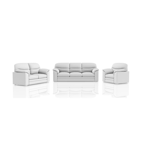 SOFA SANDERS PRANNA 3C 2C 1C BLANCO PURO