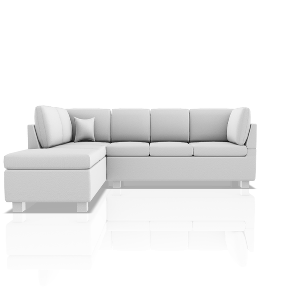 SOFA HARVY PRANNA SECCIONAL BLANCO PURO
