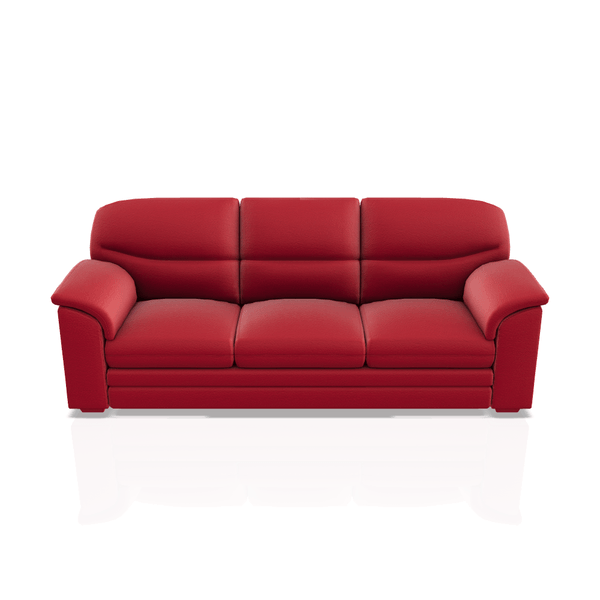 SOFA SANDERS PRANNA 3C ROJO CEREZA