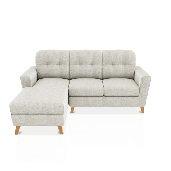 SOFA DONNA TELA ALPHA SECCIONAL SEPIA