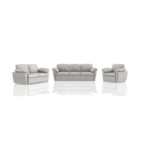 SOFA TREVOR TELA ALPHA 3C 2C 1C CAOBA