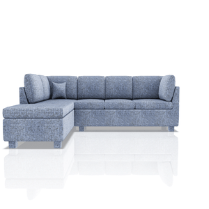 SOFA HARVY TELA ALPHA SECCIONAL INDIGO