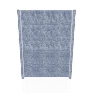 CABECERA PRINCE C.T TELA ALPHA 1.50 PLZ INDIGO