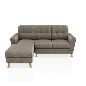 SOFA DONNA TELA ALPHA SECCIONAL TABACO