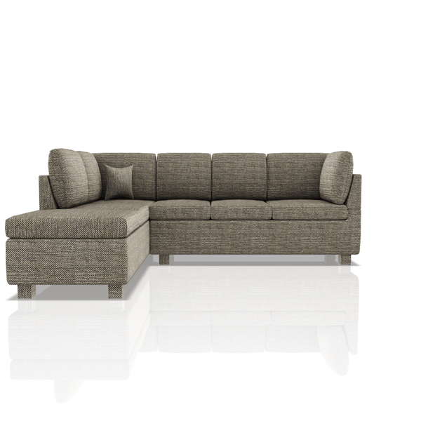 SOFA HARVY TELA ALPHA SECCIONAL TABACO
