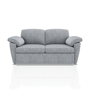 SOFA TREVOR TELA ALPHA 2C NEGRO