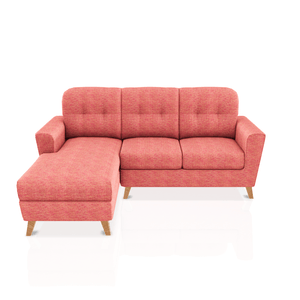 SOFA DONNA TELA ALPHA SECCIONAL TERRACOTA