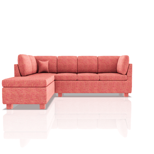 SOFA HARVY TELA ALPHA SECCIONAL TERRACOTA