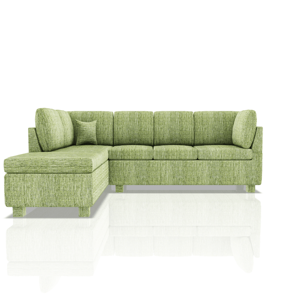 SOFA HARVY TELA ALPHA SECCIONAL PISTACHO