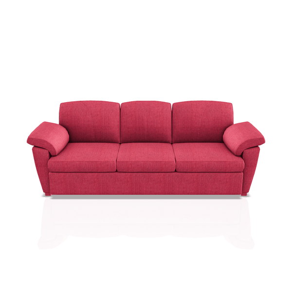 SOFA TREVOR TELA ALPHA 3C SCARLATI