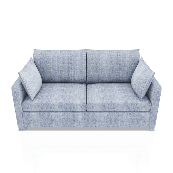 SOFA ALEX TELA ALPHA 3C AZUL ACERO