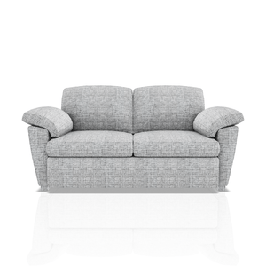 SOFA TREVOR TELA ALPHA 2C GRIS PLATA