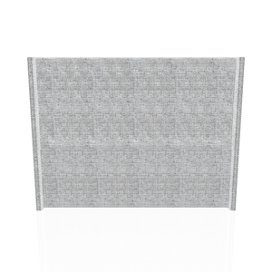CABECERA PRINCE C.T TELA ALPHA KING GRIS PLATA