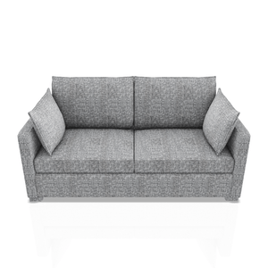 SOFA ALEX TELA ALPHA 3C GRIS RATON