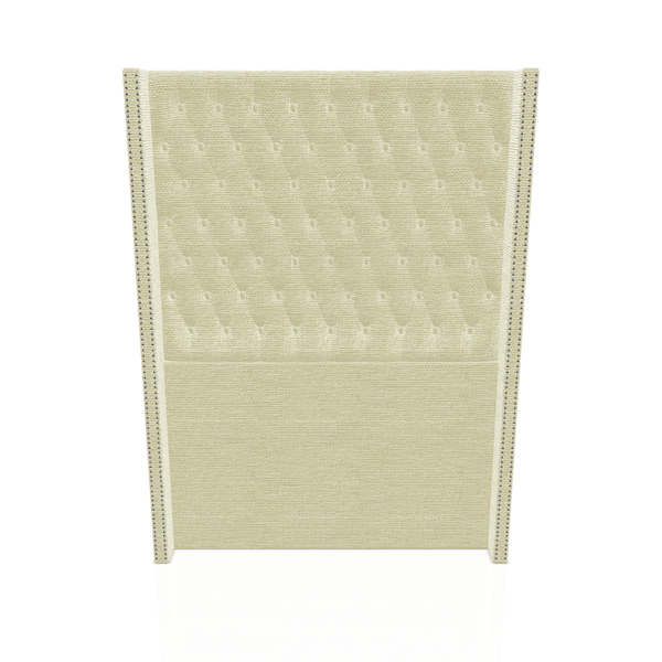 CABECERA PRINCE C.T TELA COUGAR 1.50 PLZ BEIGE