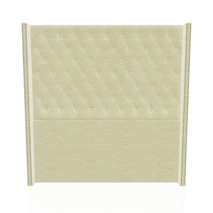 CABECERA PRINCE C.T TELA COUGAR QUEEN BEIGE