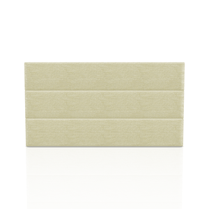 CABECERA LINEAL TELA COUGAR QUEEN BEIGE