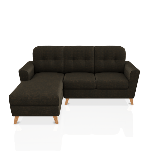 SOFA DONNA TELA COUGAR SECCIONAL CHOCOLATE