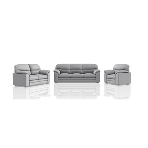 SOFA SANDERS ULTRA CUERO 3C 2C 1C BLANCO 01