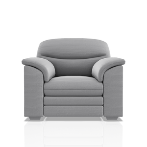 SOFA SANDERS ULTRA CUERO 1C BLANCO 01