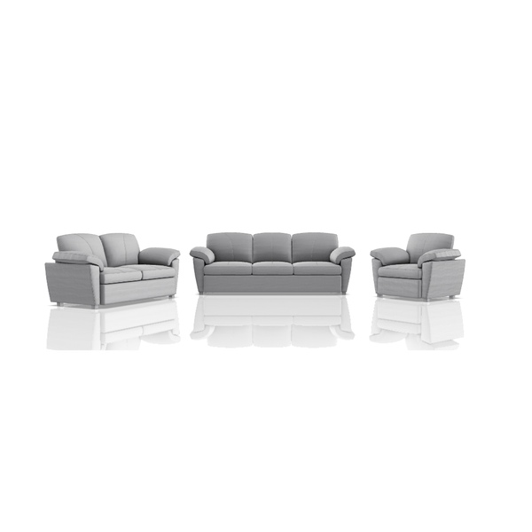 SOFA TREVOR ULTRA CUERO 3C 2C 1C BLANCO 01