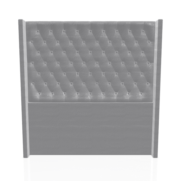 CABECERA PRINCE S.T ULTRA CUERO QUEEN BLANCO 01