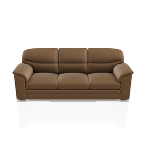 SOFA SANDERS ULTRA CUERO 3C CAFE 46