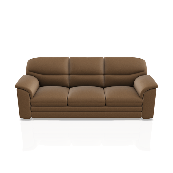 SOFA SANDERS ULTRA CUERO 3C CAFE 46