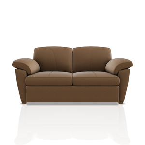 SOFA TREVOR ULTRA CUERO 2C CAFE 46