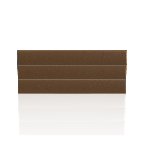 CABECERA LINEAL ULTRA CUERO KING CAFE 46