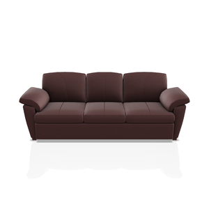 SOFA TREVOR ULTRA CUERO 3C CAOBA 56