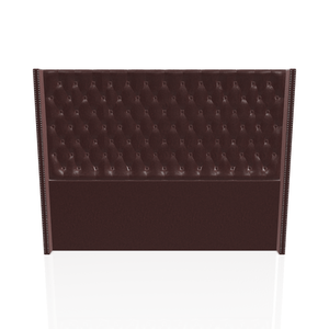 CABECERA PRINCE C.T ULTRA CUERO KING CAOBA 56