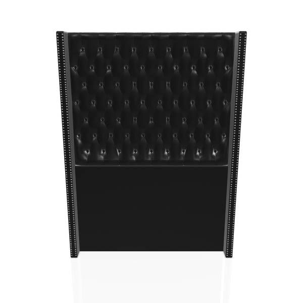 CABECERA PRINCE C.T ULTRA CUERO 1.50 PLZ NEGRO 02