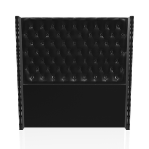 CABECERA PRINCE C.T ULTRA CUERO QUEEN NEGRO 02