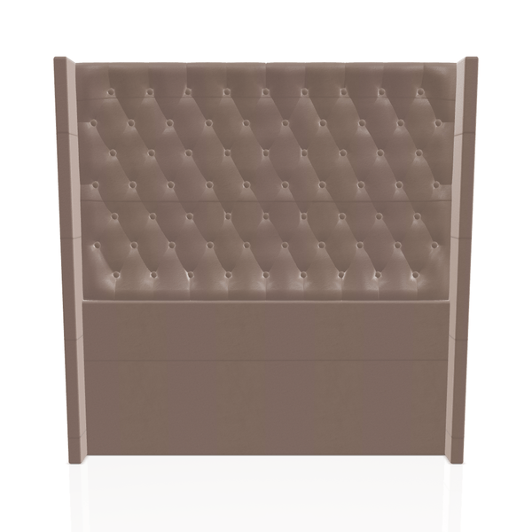 CABECERA PRINCE S.T ULTRA CUERO QUEEN CAPUCHINO 98