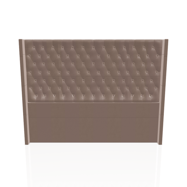 CABECERA PRINCE S.T ULTRA CUERO KING CAPUCHINO 98