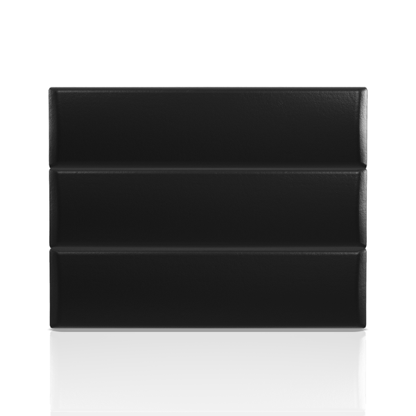 CABECERA LINEAL ULTRA CUERO 1.50 PLZ NEGRO 02