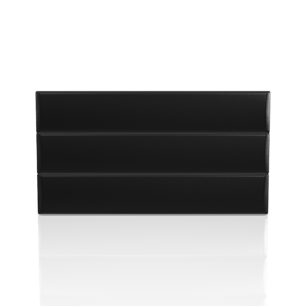 CABECERA LINEAL ULTRA CUERO QUEEN NEGRO 02