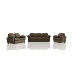 SOFA TREVOR ULTRA CUERO 3C 2C 1C CHOCOLATE 26