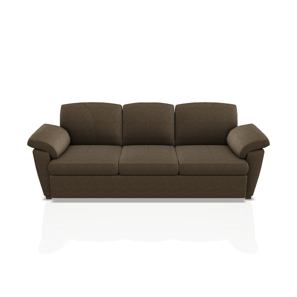 SOFA TREVOR ULTRA CUERO 3C CHOCOLATE 26