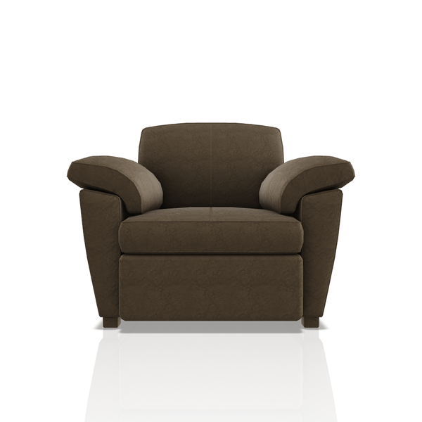 SOFA TREVOR ULTRA CUERO 1C CHOCOLATE 26