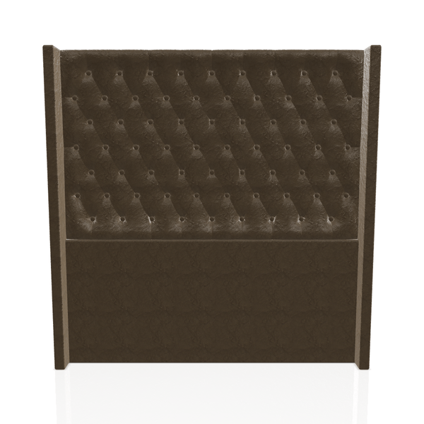 CABECERA PRINCE S.T ULTRA CUERO QUEEN CHOCOLATE 26