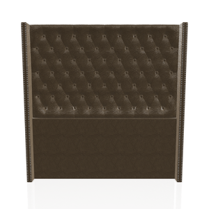 CABECERA PRINCE C.T ULTRA CUERO QUEEN CHOCOLATE 26