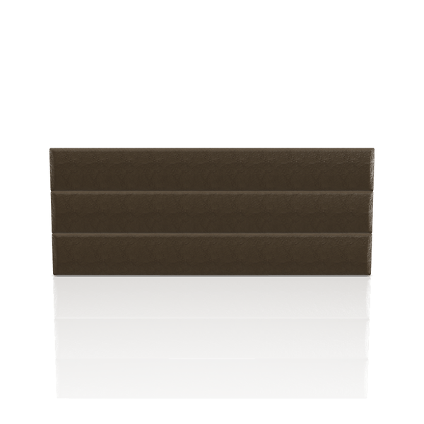 CABECERA LINEAL ULTRA CUERO KING CHOCOLATE 26
