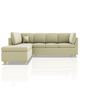 SOFA HARVY ULTRA CUERO SECCIONAL PERLA 58
