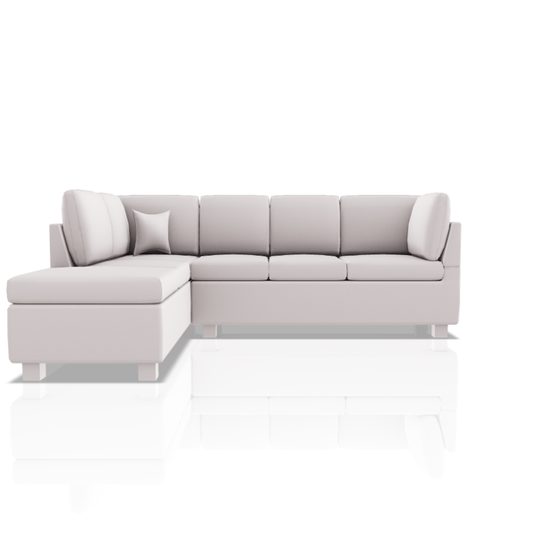 SOFA HARVY ULTRA CUERO SECCIONAL HUESO 68