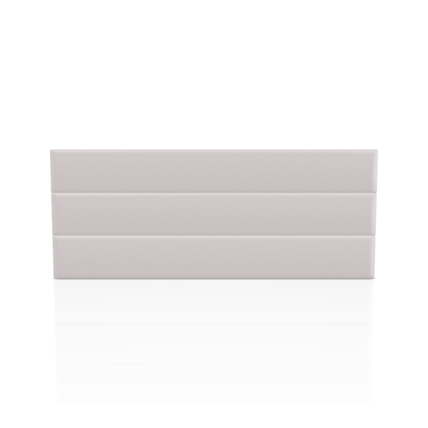 CABECERA LINEAL ULTRA CUERO KING HUESO 68