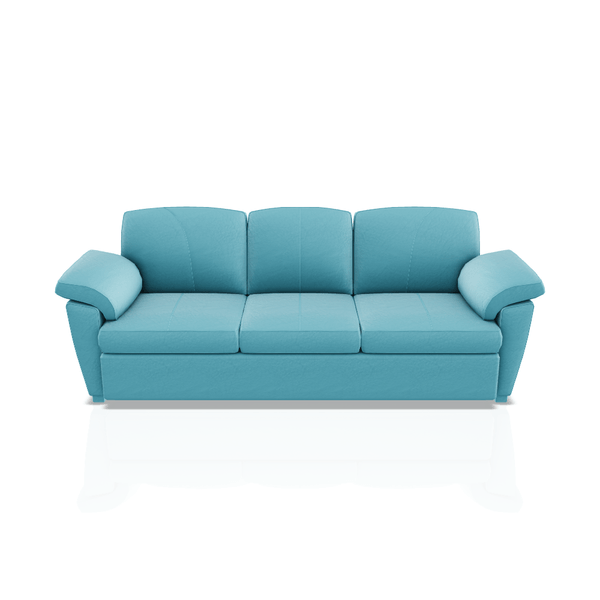 SOFA TREVOR ULTRA CUERO 3C JADE 24