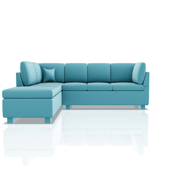 SOFA HARVY ULTRA CUERO SECCIONAL JADE 24
